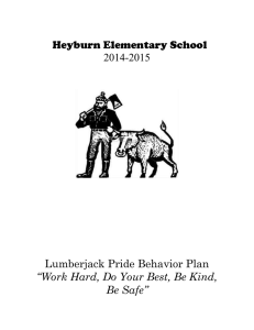 Heyburn Behavior Plan