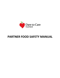 Food Safety Training Manual