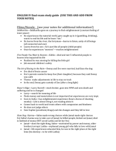 ENGLISH IV final exam study guide (USE THIS AND ADD FROM