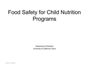 Lesson 3 - UC Davis Center for Nutrition in Schools
