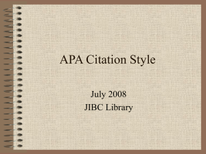 APA_Citation_Style_Presentation
