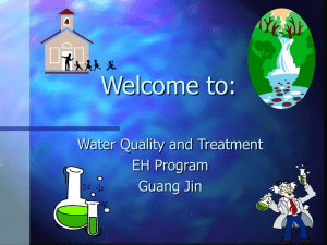 Introduction to Water Quality