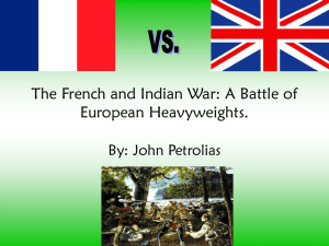 The French and Indian War - USHistory8-8