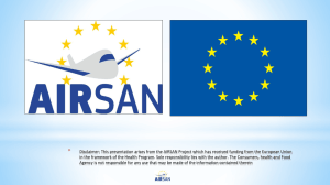 The AIRSAN project