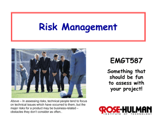 Risk Management - Rose