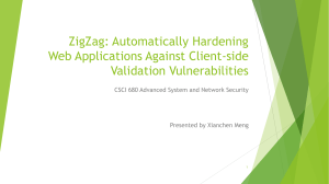 ZigZag: Automatically Hardening Web Applications Against Client