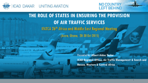 ICAO - The role of States in ATS Provision