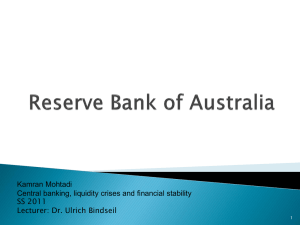 A Brief History of Monetary Policy Implementation in Australia