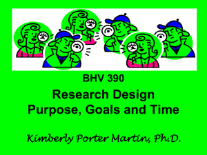 Research Design PowerPoint