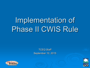 CWIS Presentation