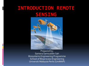 remote sensing - UniMAP Portal