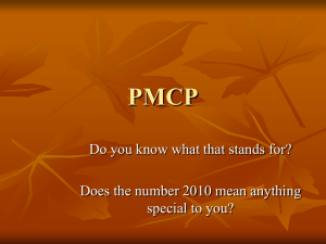 PMCP - American Academy of Pediatrics