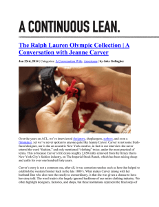 "A Continuous Lean" visits the Imperial Stock Ranch