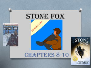 stone fox - TeacherWeb