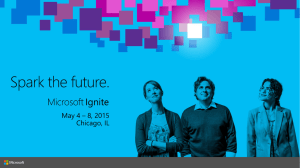 Windows Server & System Center Futures*Bring Azure to your