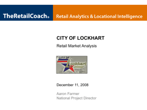 Lockhart – Secondary/Tertiary Trade Area
