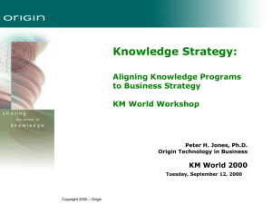 Knowledge Strategy - Information Today