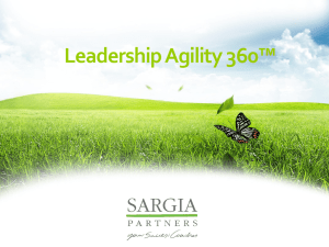 Leadership Agility 360
