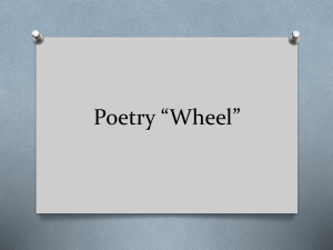 Poetry *Wheel*