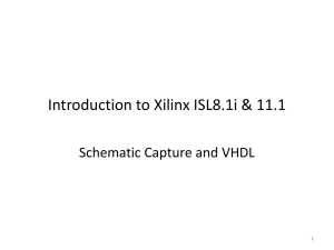 Introduction to Xilinx ISL8&11