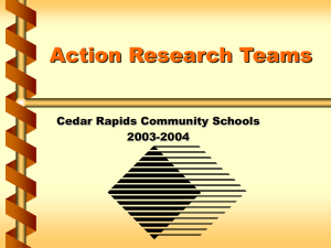 Action Research Teams - Continuous Improvement