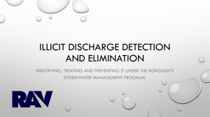 MS4 – Illicit Discharge Detection and