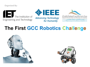 The First GCC Robotics Challenge