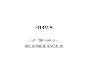 Learning Area 6