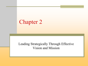 strategic vision