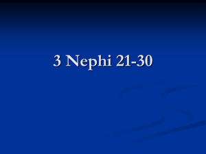 Test your Nephite Apostle Knowledge!!!!