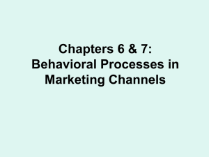 Chapter 6 Channel Power: Getting It, Using It, Keeping It Learning