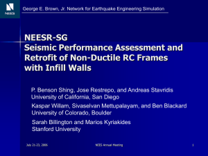 Seismic Performance Assessment and Retrofit of Non