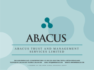 The MWM Real Estate Fund - Abacus Trust & Management Ltd.