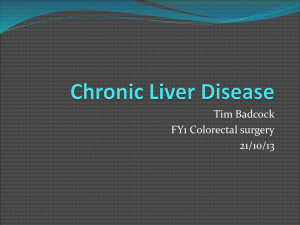 Chronic Liver Disease presentation