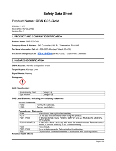 GBS G05-Gold