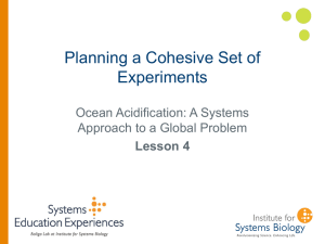 Planning a Cohesive Set of Experiments