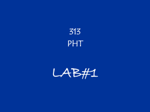 Lab safety, Staining techniques, Streak plate method.