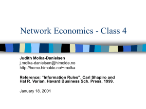 on network economics