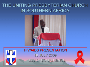 presentation of hiv/aids