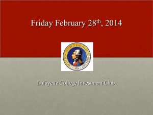 FridayFebruary28thMeeting - Sites at Lafayette