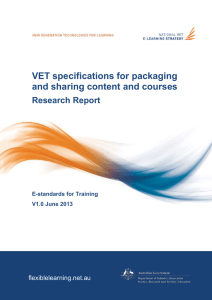 2013 VET E-learning Packaging Report V1.0 (MS Word 862k)