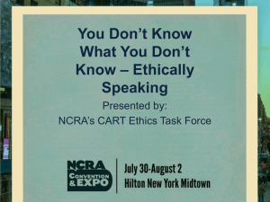 You Don't Know What You Don't Know – Ethically Speaking