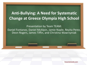 Anti-Bullying Presentation (GEDA569 final project)