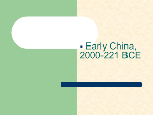 Early China - WordPress.com