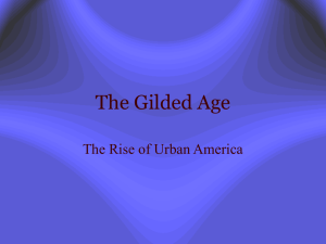 Rise of Urban America