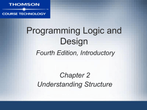 Programming Logic and Design Fourth Edition