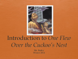 One flew over the cuckoos nest essay