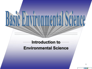 Environmental Science Assessment
