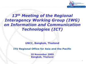 ITU - Asia-Pacific Telecommunity