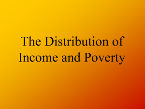 Distribution Of Income & Poverty IB SL